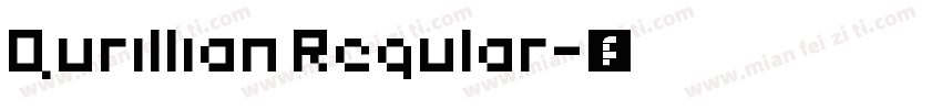 Qurillian Regular字体转换